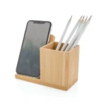 Bamboo Pen holder with Wireless Charger JU-WDS2-BM