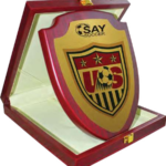 Shield shaped