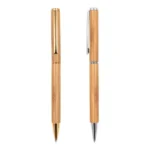 Bamboo Pens with Silver/Gold Parts 082