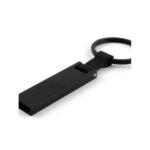 Black Metal USB Flash Drive with Ring USB-68 (4GB,8GB,16GB,32GB)