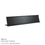 Black Desk Sign Holders