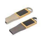 Light-up Logo Metal with Bamboo USB USB-75 (32GB)