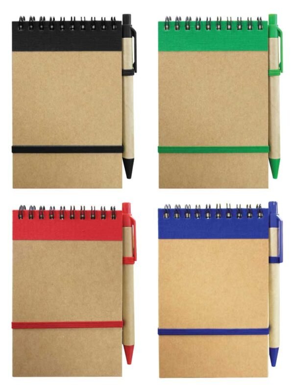 Recycled Spiral Notepads