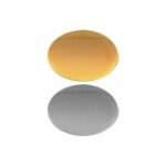 Flat Oval Metal Badges
