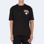 College-style crew neck T-shirt
