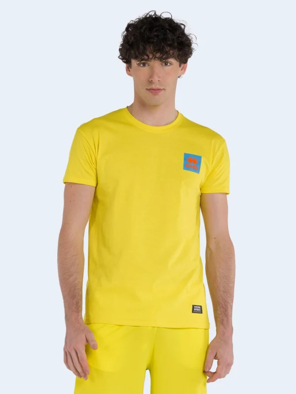 Unisex coloured square SS23 logo t-shirt