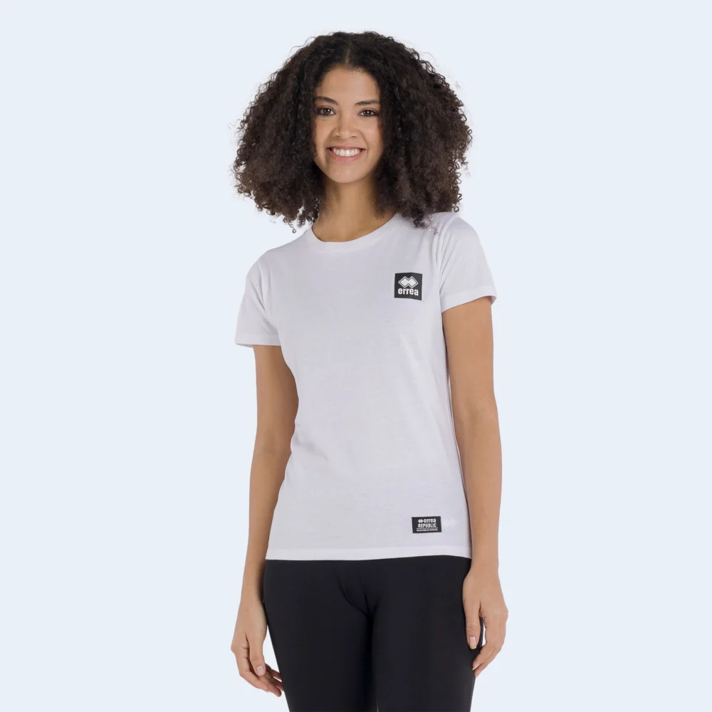 Women's black square logo SS23 t-shirt