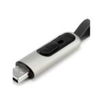 Grey & Black Slide USB Flash Drive USB-73 (16GB)