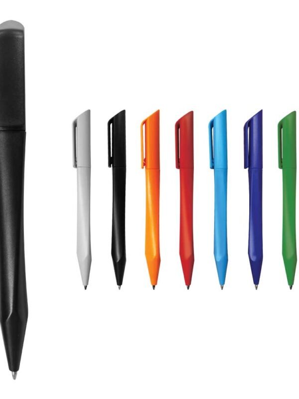 Twisted Design Plastic Pens