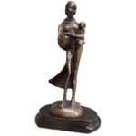 Maasai Woman & Baby Standing