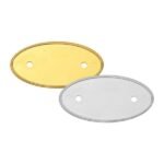 PVC Injected Oval Name Badges