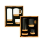 Cork Drinkware Gift Sets in a Cardboard Gift