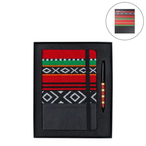 Notebook and Pen Giftset in Traditional SADU Designs
