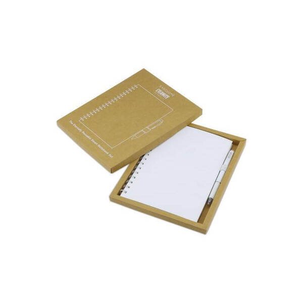 Santhome® Eternity - The Reusable Notebook & Pen Set - White - Image 2